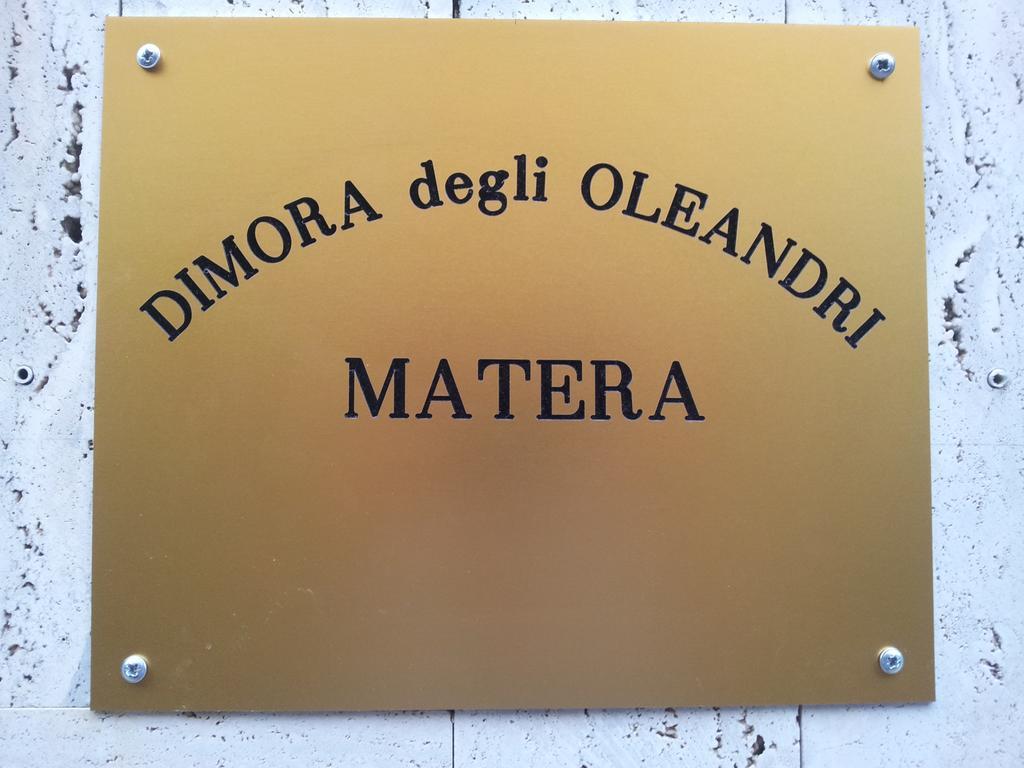 Dimora Degli Oleandri Leilighet Matera Eksteriør bilde